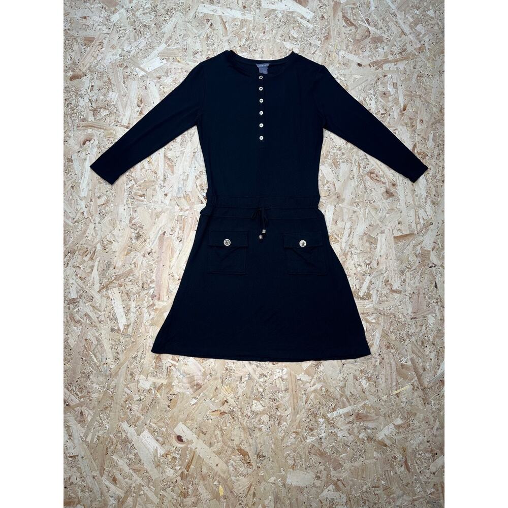 Chelsea & Theodore Women’s Black Long Sleeve Top/Skirt Dress Sz 2